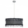 Colgante Hilos Textil Negro Vintage Fabrilamp / Abrila 117595009