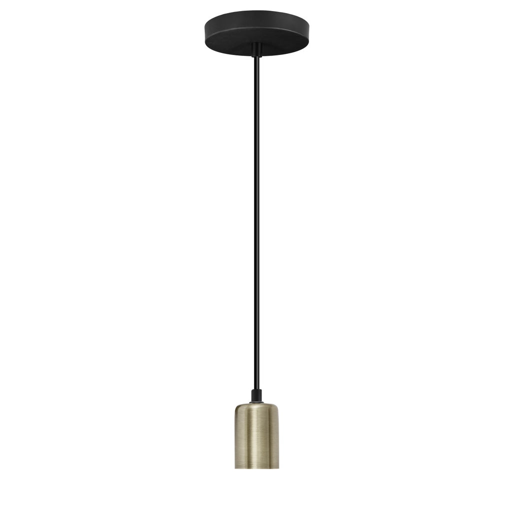 Medidas Colgante Ines Negro-Brass AJP/Alemar Ref. 60224 - LuzGuru.com
