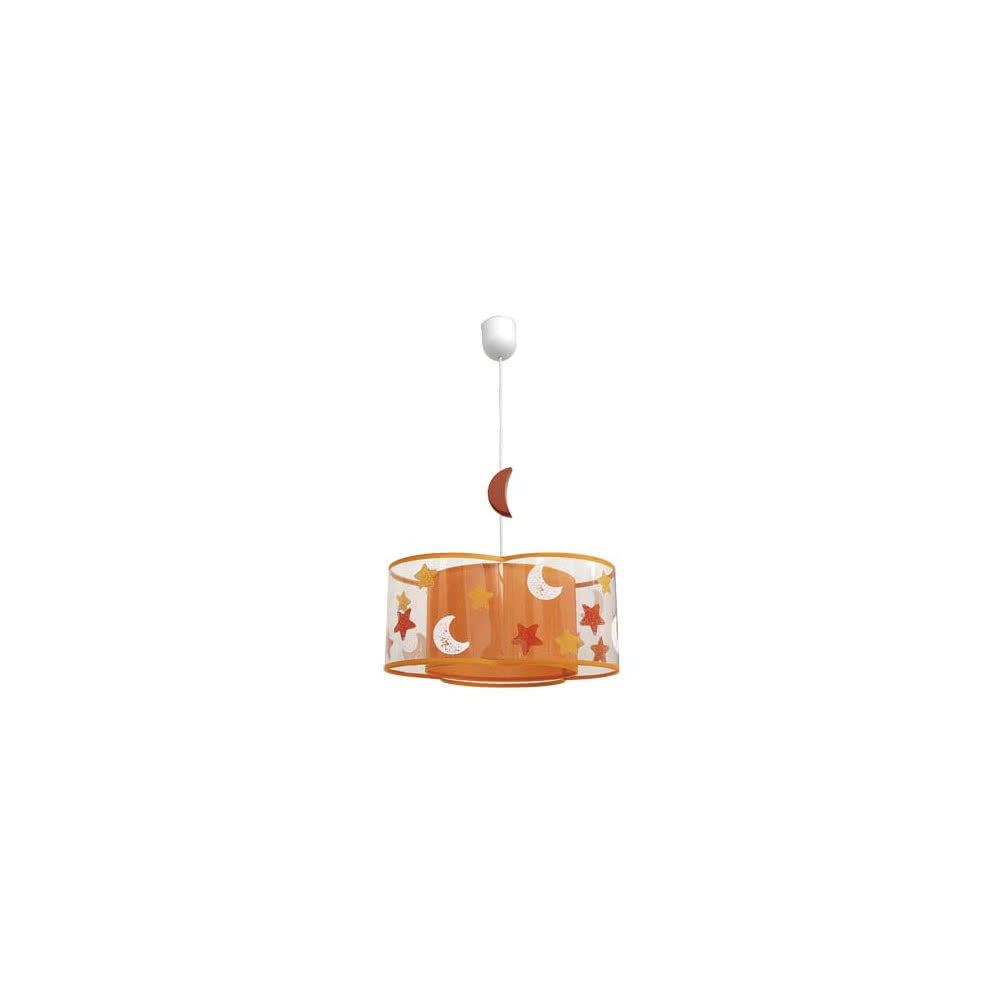 Colgante Infantil Astros Naranja Fabrilamp / Abrila Ref. 039593504
