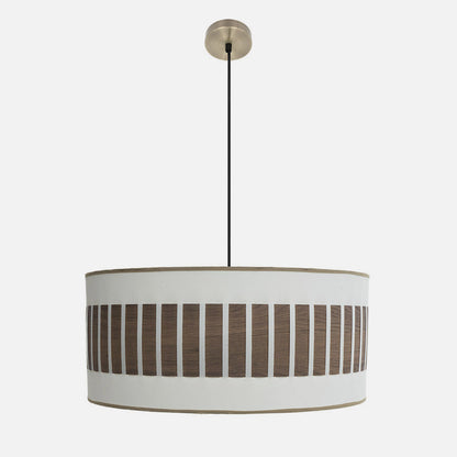 Colgante moderno Ivanna con sistema regulable de 46 a 109 cm y portalámparas 3xE27 para iluminación difusa