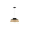 Colgante moderno Jia Natural y Negro Fabrilamp / Abrila 177794009
