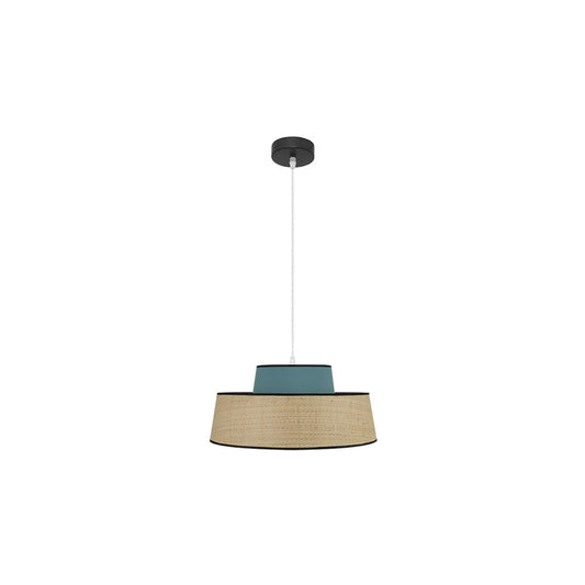 Colgante Jia Natural y Turquesa Fabrilamp / Abrila 177794048