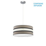 Colgante Vintage Karla Fabrilamp / Abrila 171295058 para iluminación interior