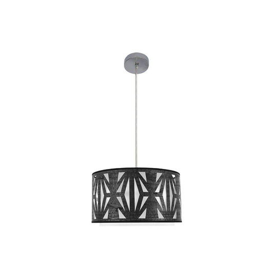 Colgante Katerina Diseño Calado Madera Negra Fabrilamp / Abrila 177994009