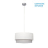 Colgante Nature Kenya Fabrilamp / Abrila 111094001 para salón y comedor
