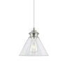 Colgante Keta 10203 Niquel Satinado Transparente - AJP / Alemar - luzguru.com