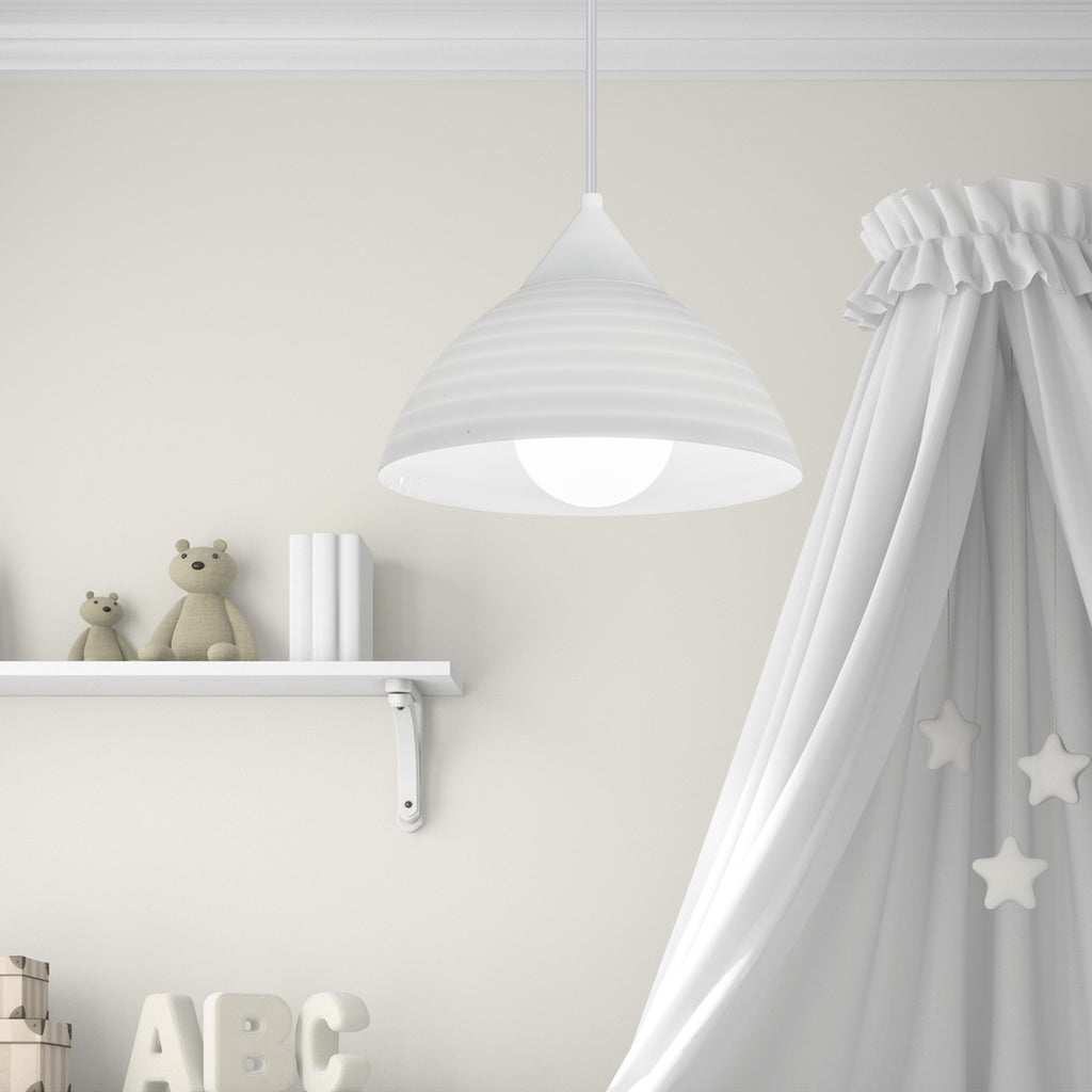 Medidas Colgante Kopen Blanco AJP/Alemar (Ref. 10169) - luzguru.com
