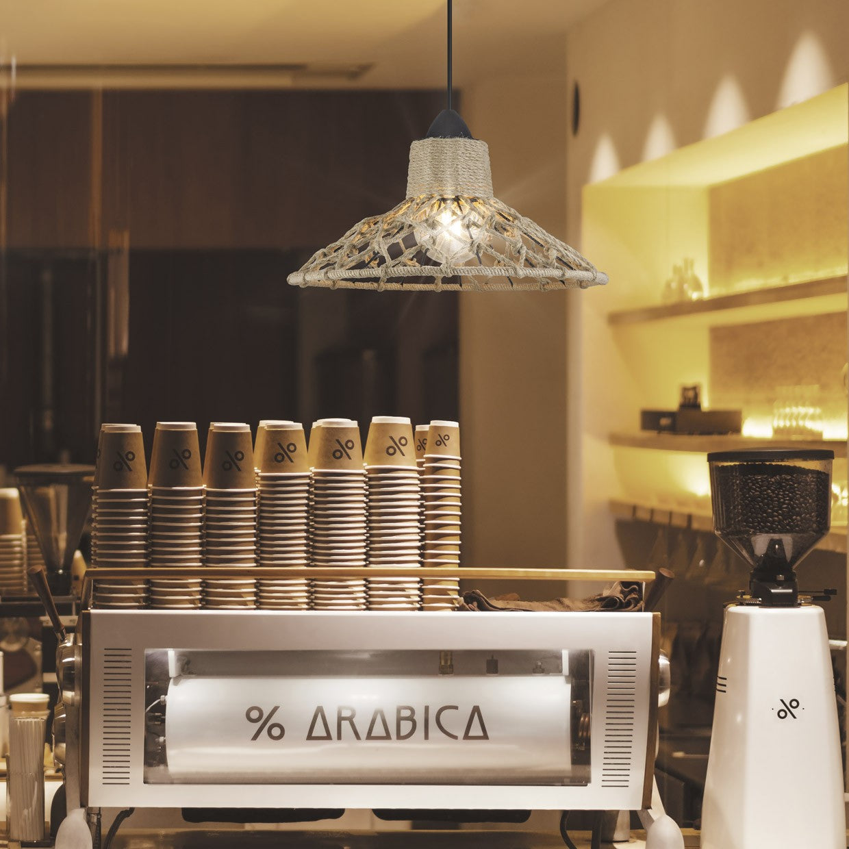 Medidas Colgante Korfu Negro AJP/Alemar Ref. 10821 - LuzGuru
