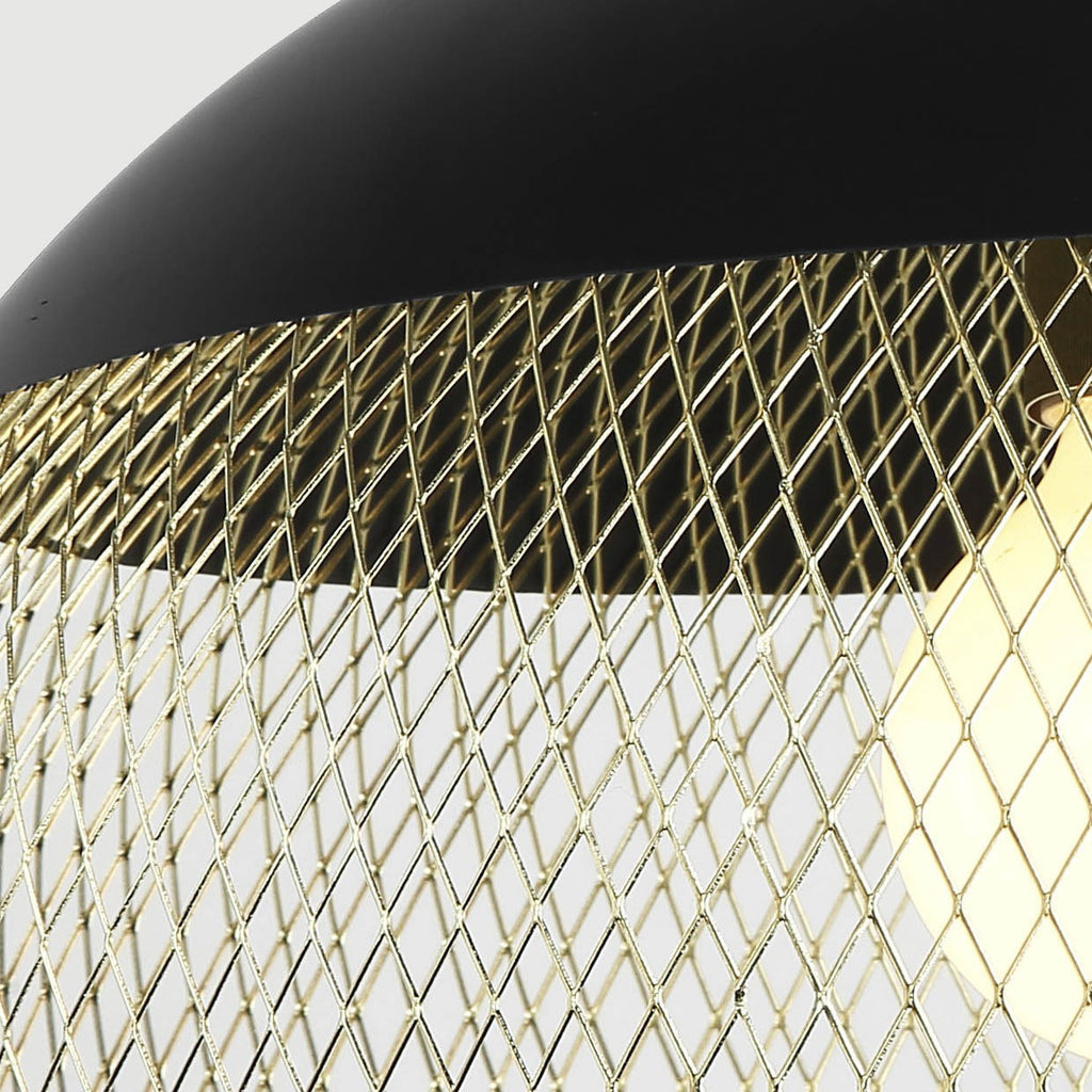 Colgante Krista Negro AJP/Alemar (Ref. 10982): Descubre sus elegantes dimensiones.  LuzGuru.
