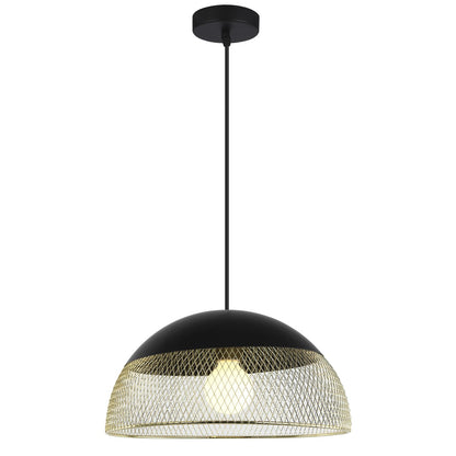 Medidas Colgante Krista Negro AJP/Alemar (Ref. 10982) - luzguru.com
