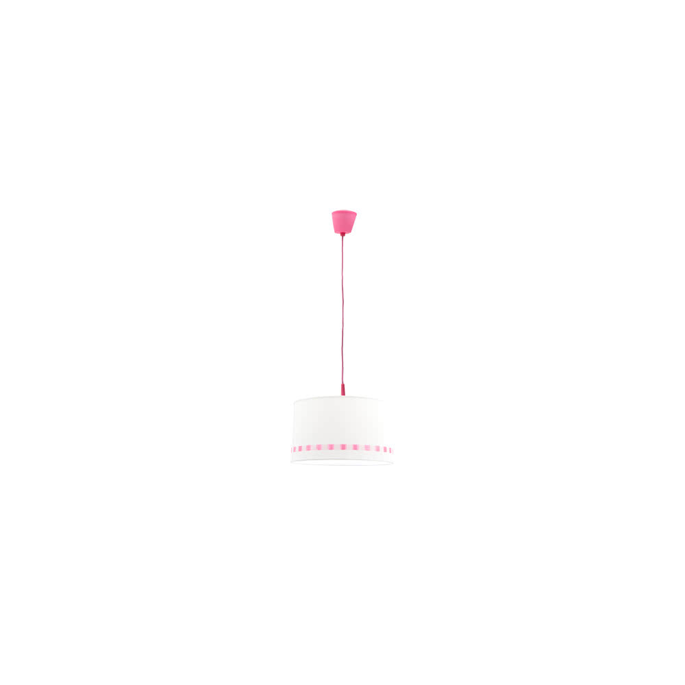 Colgante Infantil Lacito Rosa Fabrilamp / Abrila 064193500 para habitación de bebé