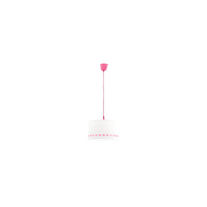 Colgante Infantil Lacito Rosa Fabrilamp / Abrila 064193500 para habitación de bebé
