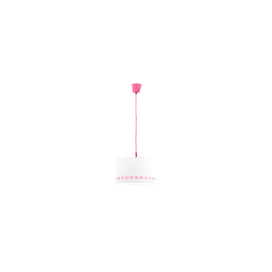 Colgante Infantil Lacito Rosa Fabrilamp / Abrila 064193500 para habitación de bebé