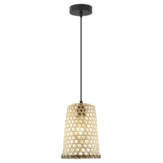 Lámpara Colgante Lagoa Natural 16 cm Rafia Alemar - vista principal | AJP / Alemar