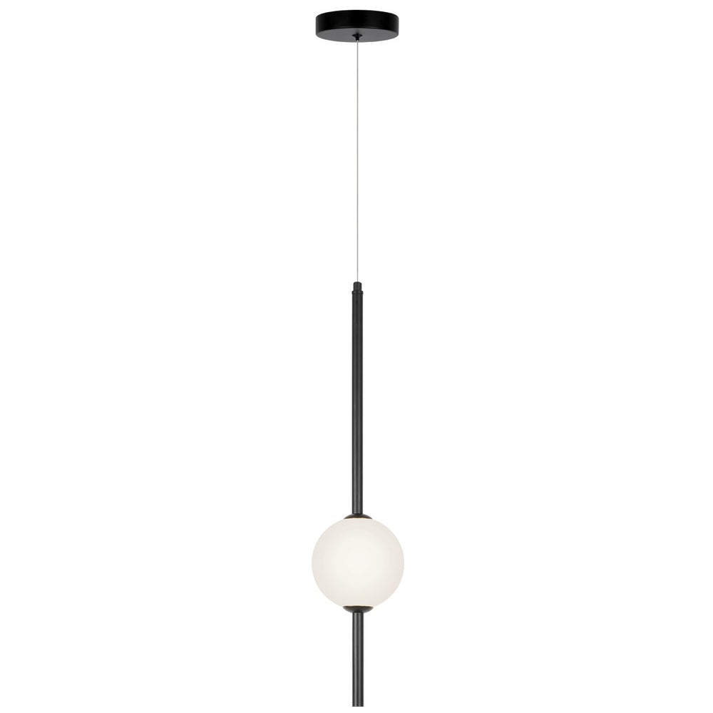 Lámpara Colgante Lanuvio 7W LED Bola de Cristal Opal AJP