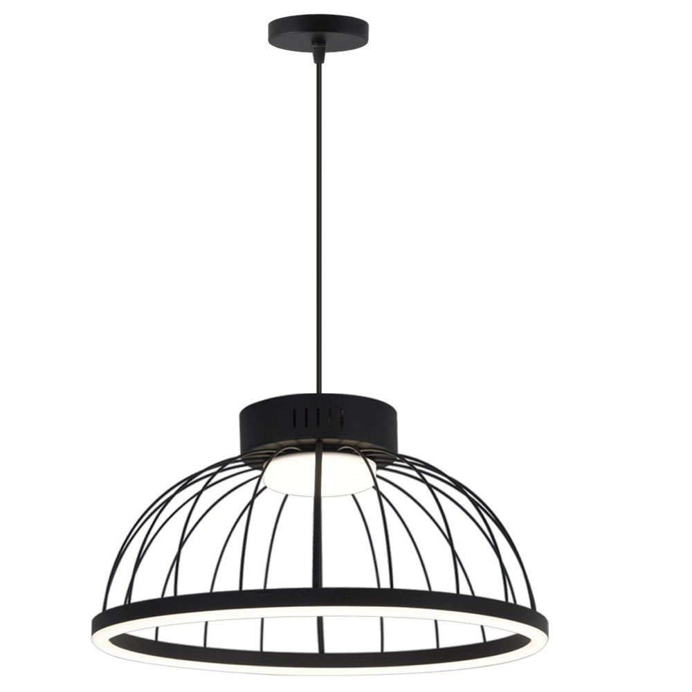 Colgante LED Tilda Negra 30W | AJP / Alemar | Ref: 11811 | LUZGURU