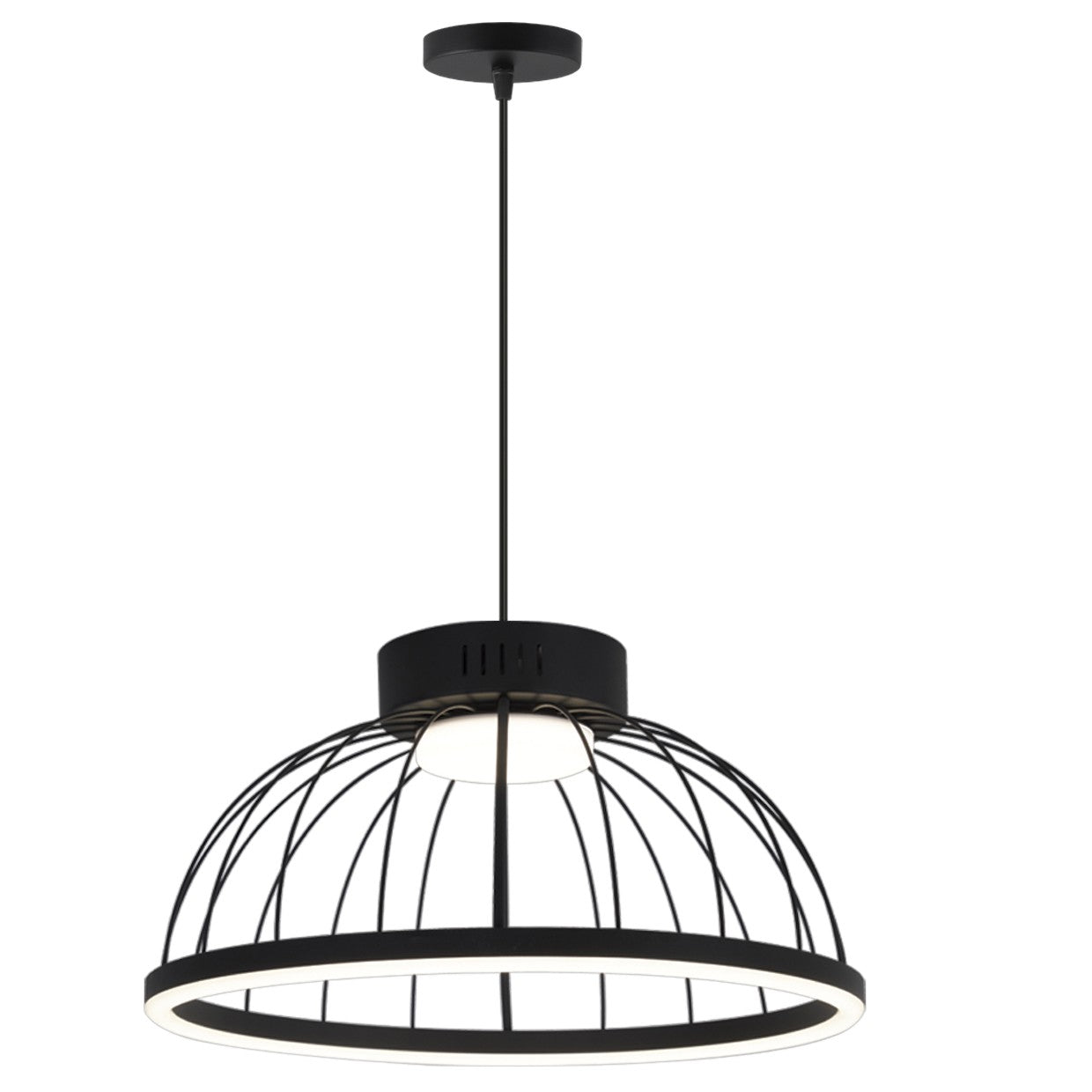 Colgante LED Tilda Negra 30W - AJP / Alemar - 11811 - luzguru.com