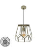 Colgante Lente Grande Cuero Fabrilamp / Abrila 221192514