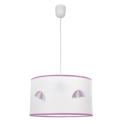 Lámpara Colgante Infantil Lluvia Rosa Fabrilamp / Abrila 086693000