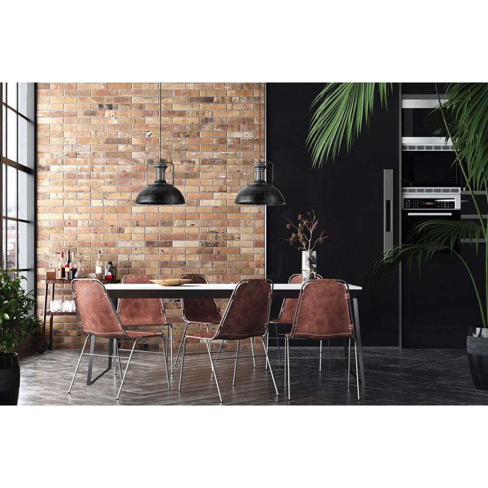 Colgante vintage con altura regulable de 45cm a 120cm