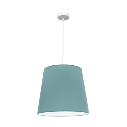 Colgante Maldivas Blanco y Turquesa Fabrilamp / Abrila 110694048