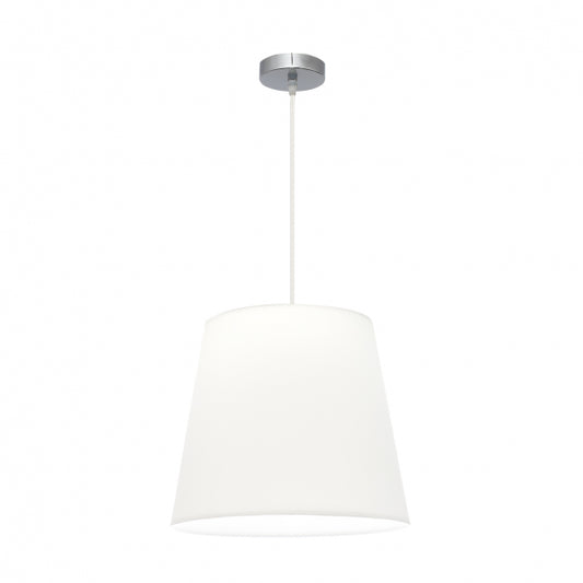 Colgante Maldivas Cromo/Blanco de Fabrilamp, diseño elegante y moderno para tu hogar. luzguru.com