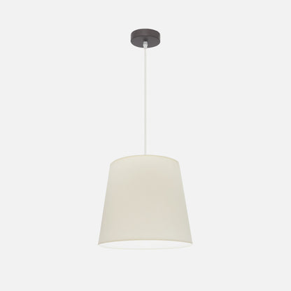 Colgante Maldivas fabricado en Metal color Marrón con pantalla Beige