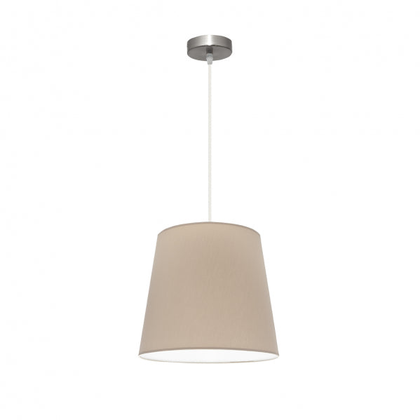 Lámpara Colgante Maldivas 35 cm Fabrilamp - Níquel / Piedra | Fabrilamp / Abrila