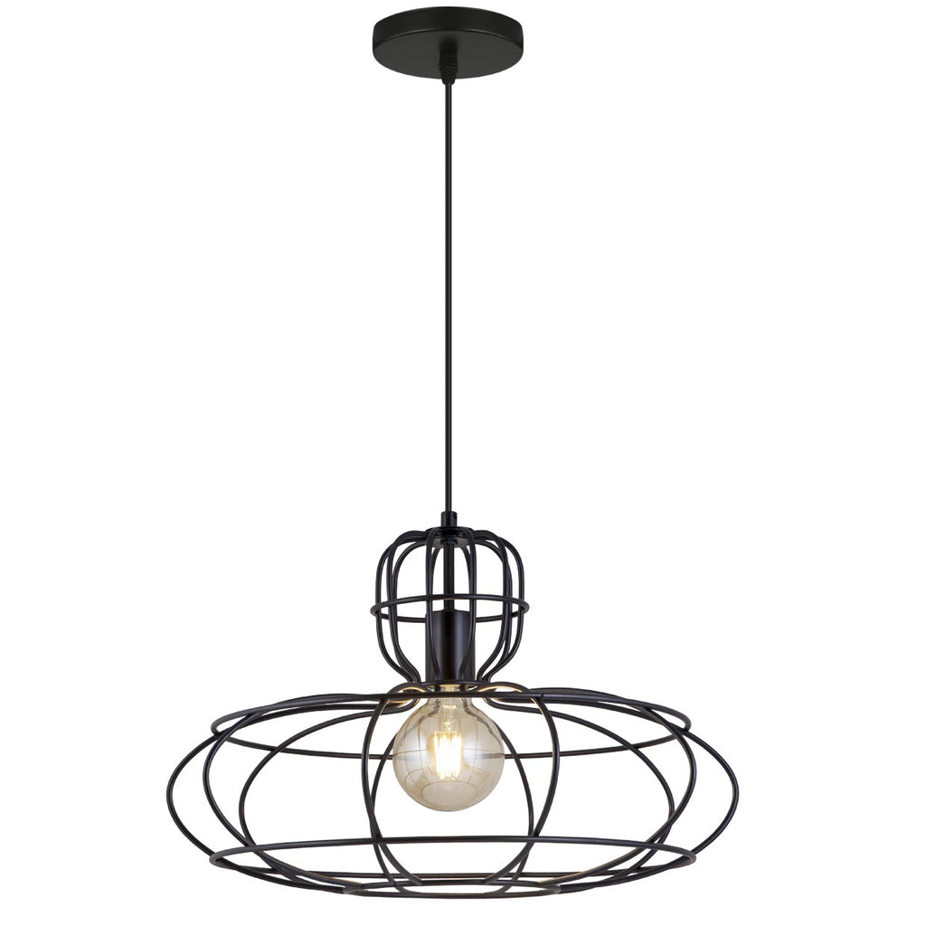 AJP / Alemar 10841 - Colgante Matera Negro - luzguru.com