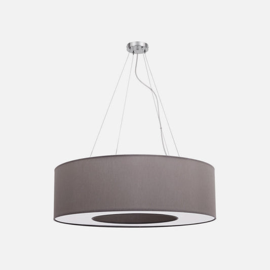 Lámpara Colgante Haiti 65 cm 4xE27 Cromo y Topo Fabrilamp - imagen 2 | Fabrilamp / Abrila