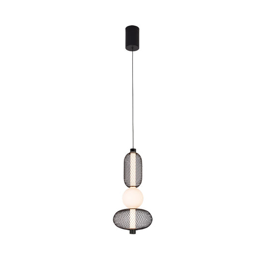 Lámpara Colgante Mimosa Negra Fabrilamp / Abrila 250691329