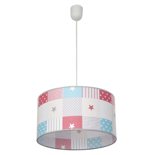 Colgante Infantil Mix Colores E27 Fabrilamp / Abrila 077393537 para habitación de bebé