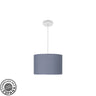 Colgante moderno textil azul Fabrilamp / Abrila 212493081