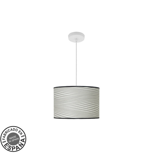 Colgante MODA Fabrilamp / Abrila diseño moderno blanco y gris, Ref. 212493041