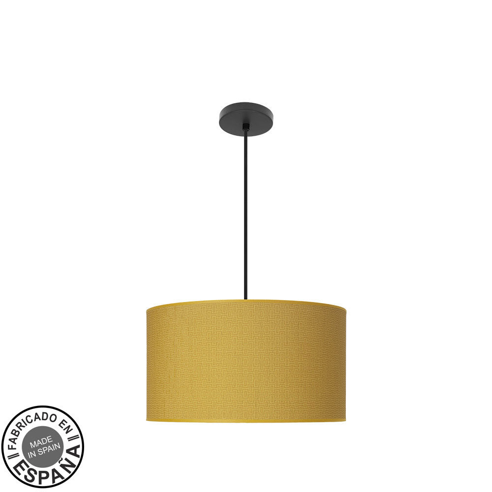 Colgante Moda Diseño Amarillo y Negro Fabrilamp / Abrila 212494109