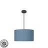 Colgante MODA Textil Azul y Negro Fabrilamp / Abrila ref 212494089