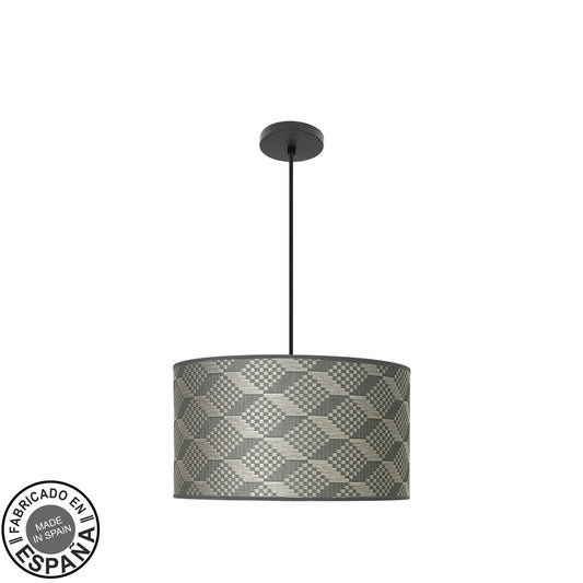 Colgante Moda Moderno Fabrilamp / Abrila diseño Tetris Gris Ref. 212494119