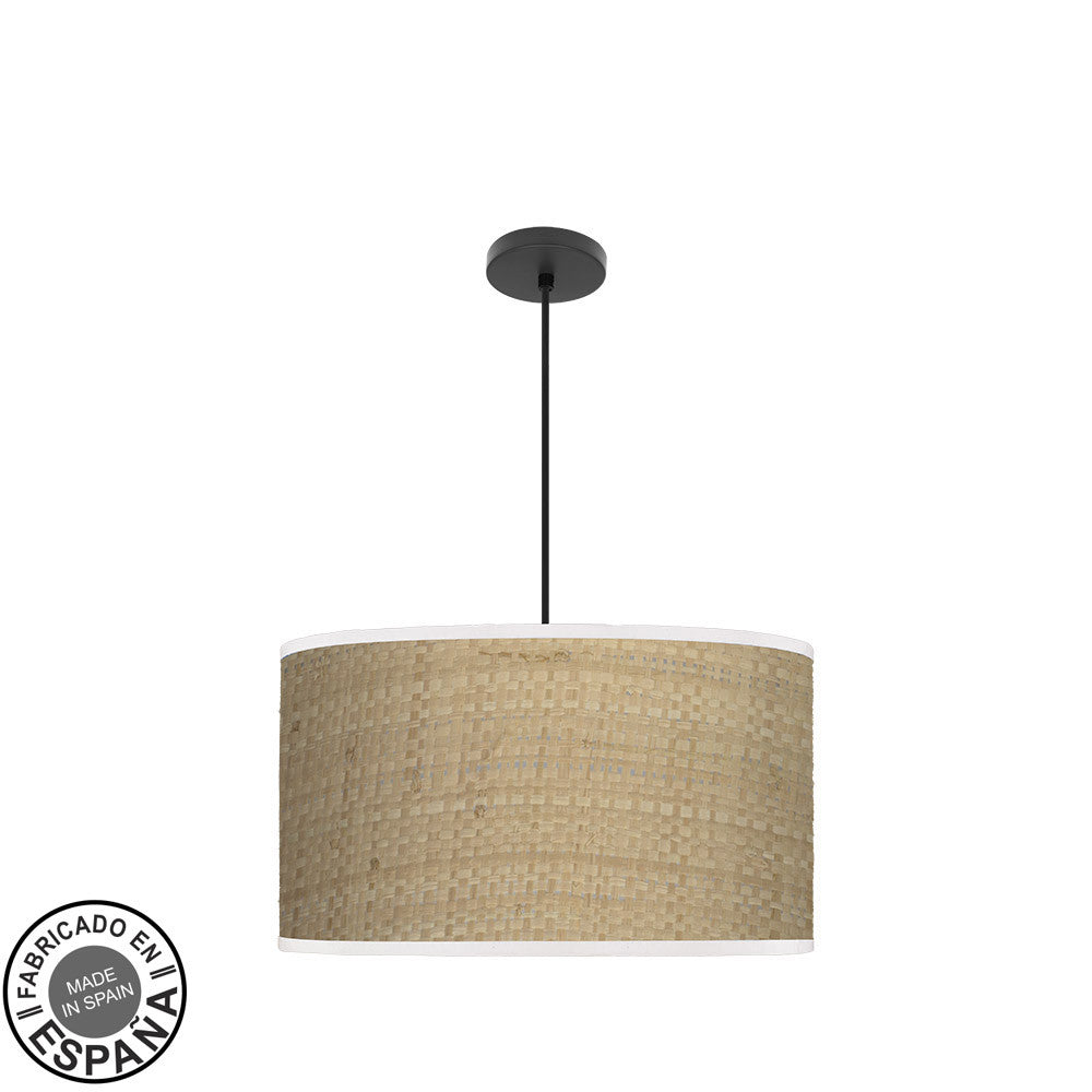 Colgante Moda Cañizo Claro y Negro Fabrilamp / Abrila 212495069