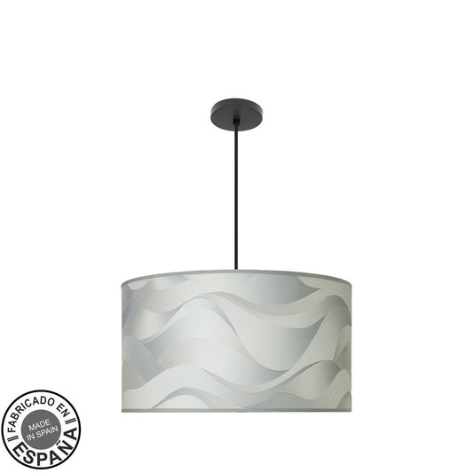 Colgante Moda Moderno Negro y Gris Fabrilamp / Abrila 212495039