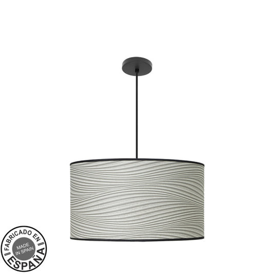 Colgante Moda 3xE27 Negro/Gris de Fabrilamp, diseño moderno y elegante para iluminar tu hogar. Disponible en luzguru.com