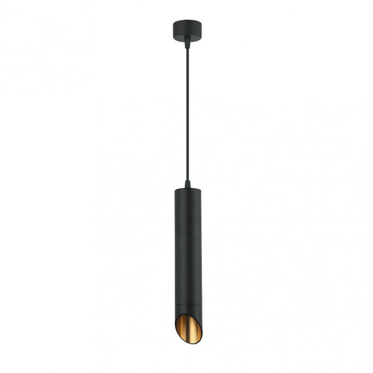 Colgante Nakhon Negro/Oro de Fabrilamp, diseño moderno y minimalista para interiores.