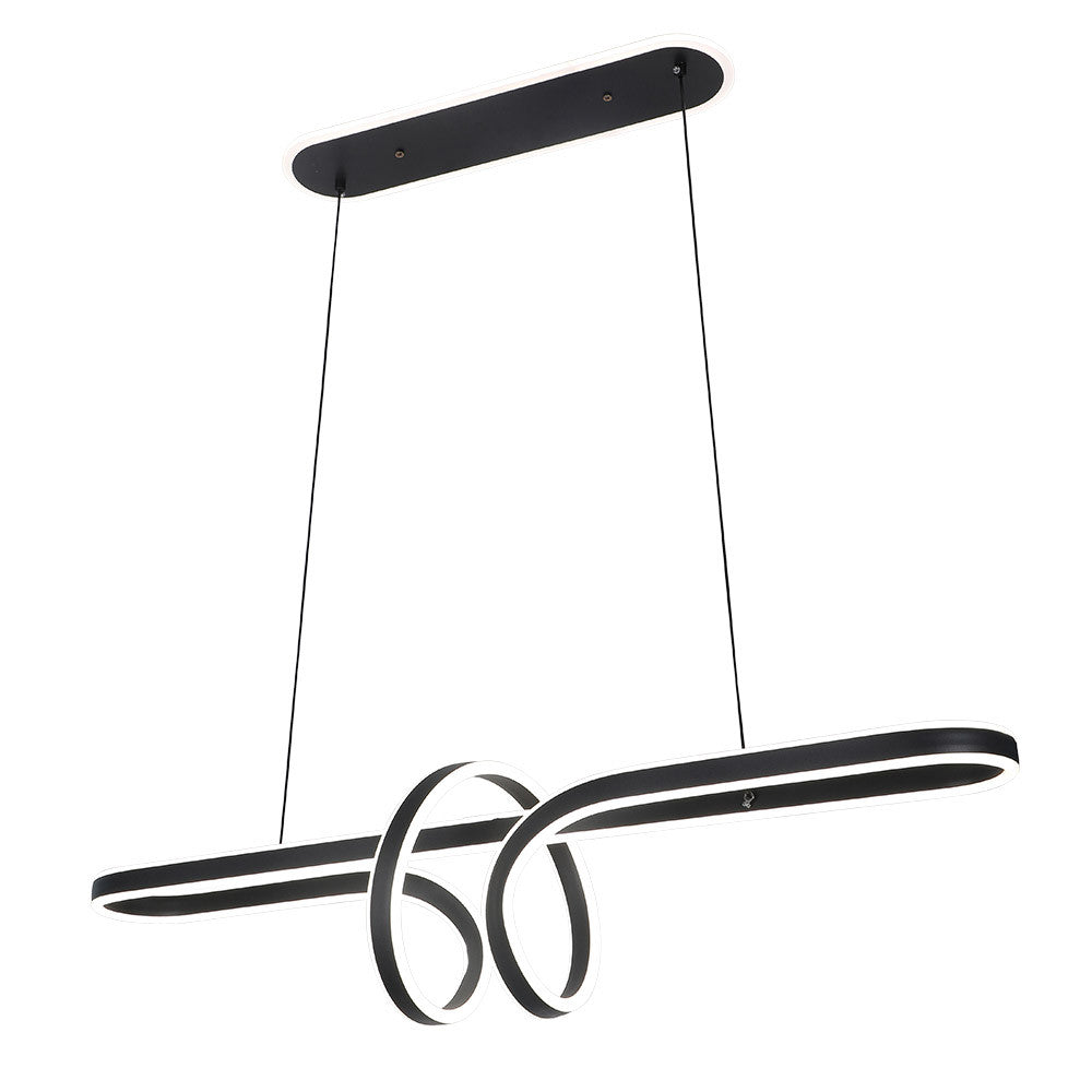 Lámpara Colgante LED Negra Nantes Fabrilamp / Abrila 223790209