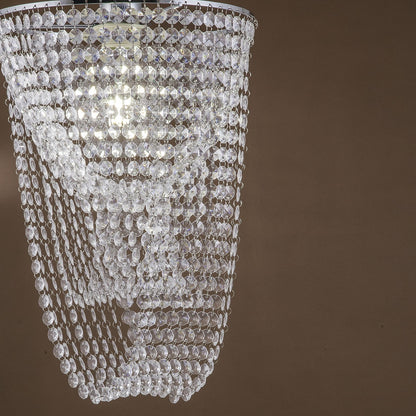 Colgante NAREIA Cromo AJP/Alemar (Ref. 10736): Dimensiones detalladas. Ilumina tu espacio con estilo y eficiencia energética.  LuzGuru.
