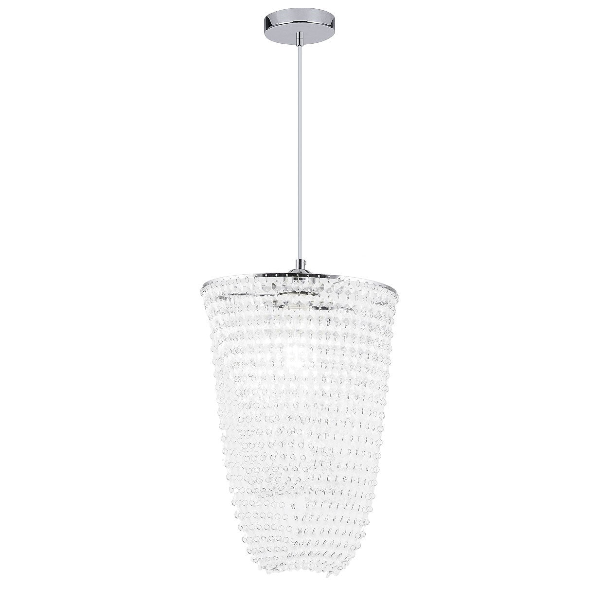 Medidas colgante NAREIA Cromo AJP/Alemar (Ref. 10736) - luzguru.com
