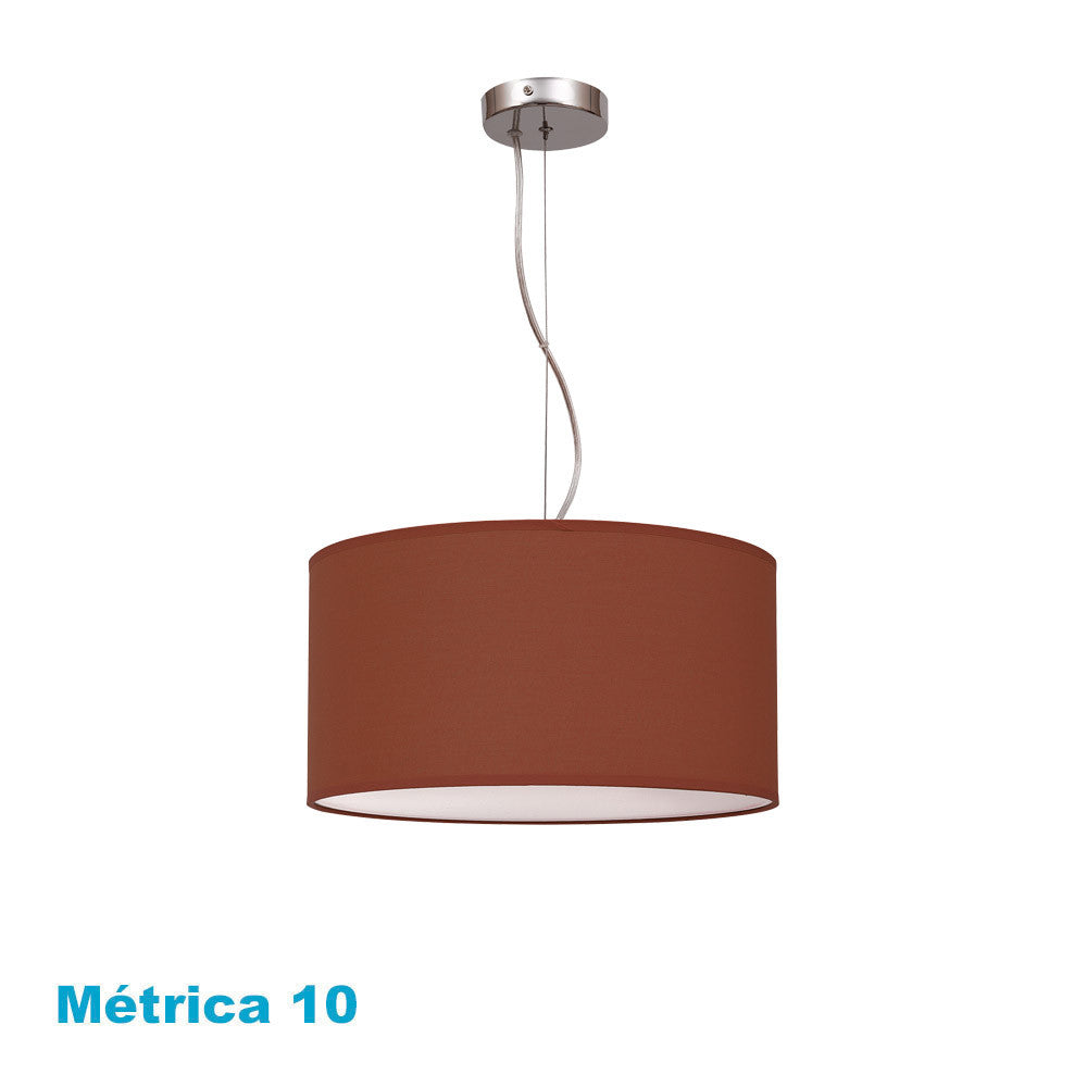Colgante Nicole Moderno Chocolate Fabrilamp / Abrila 042994005