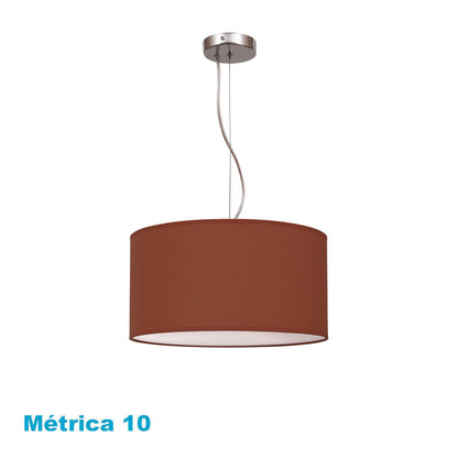 Colgante Nicole Moderno Chocolate Fabrilamp / Abrila 042994005