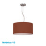 Colgante Nicole Moderno Chocolate Fabrilamp / Abrila 042994005