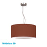 Colgante Nicole Moderno Chocolate Fabrilamp / Abrila 042995005