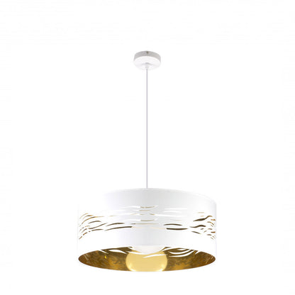 Colgante Niebla Blanco y Oro Fabrilamp / Abrila 157795075