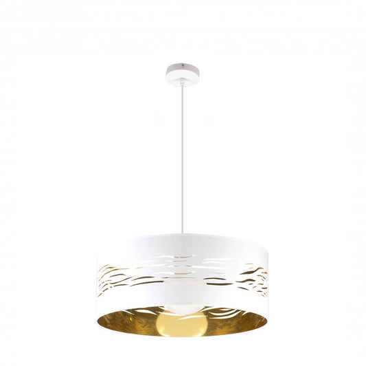 Colgante Niebla Blanco y Oro Fabrilamp / Abrila 157795075